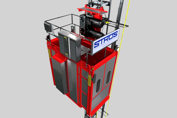 Průmyslové výtahy do 2500kg