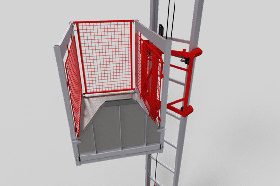 Lehký nákladní výtah ALULIFT 250 V