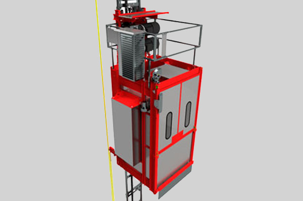 Průmyslové výtahy do 1000kg